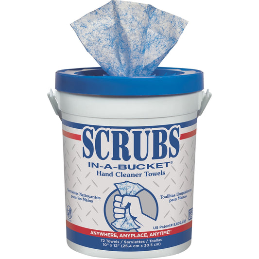 Scrubs-In-A-Bucket Handcleaner 72-Count Pail - 42272