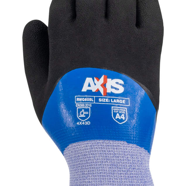 Radians RWG605 Cut Protection Level A4 Cold Weather Glove
