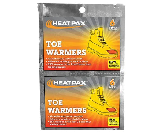 Occunomix Heat Pax Toe Warmer 5 Pair Pack Cold Stress PPE One Size model 1106-10TW
