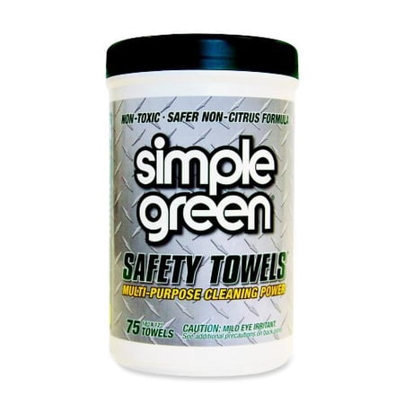 Simple Green Multi Purpose Safety Towels (75 / Pail) - 3810000613351