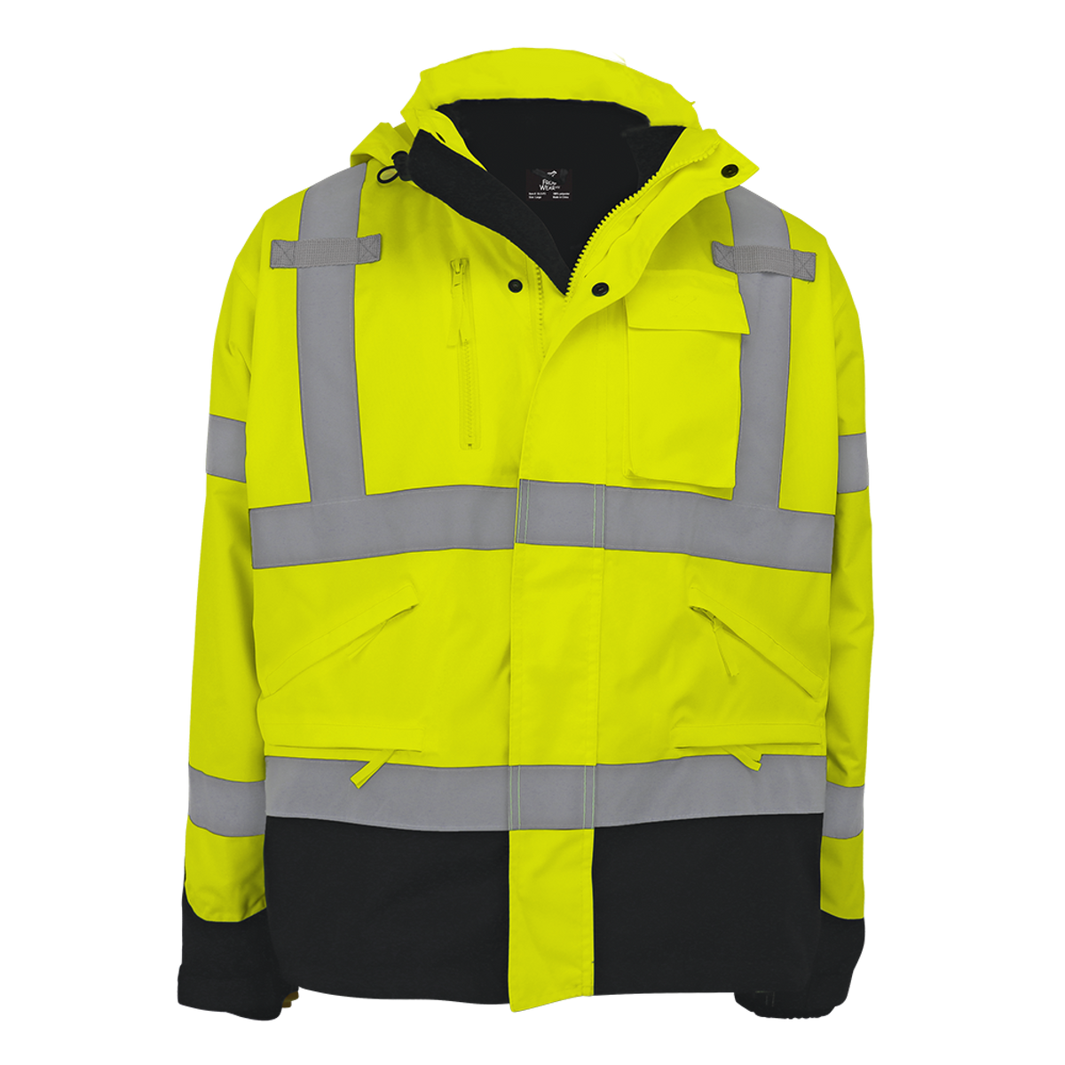 GLO-P3 FrogWear Three-in-One Hi-Vis Winter Parka - original manufacturer photo; Each