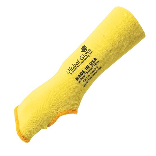 Global Glove GGS K10SLT Double Ply 100% Dupont™ Kevlar® Fiber Cut Resistant Sleeve