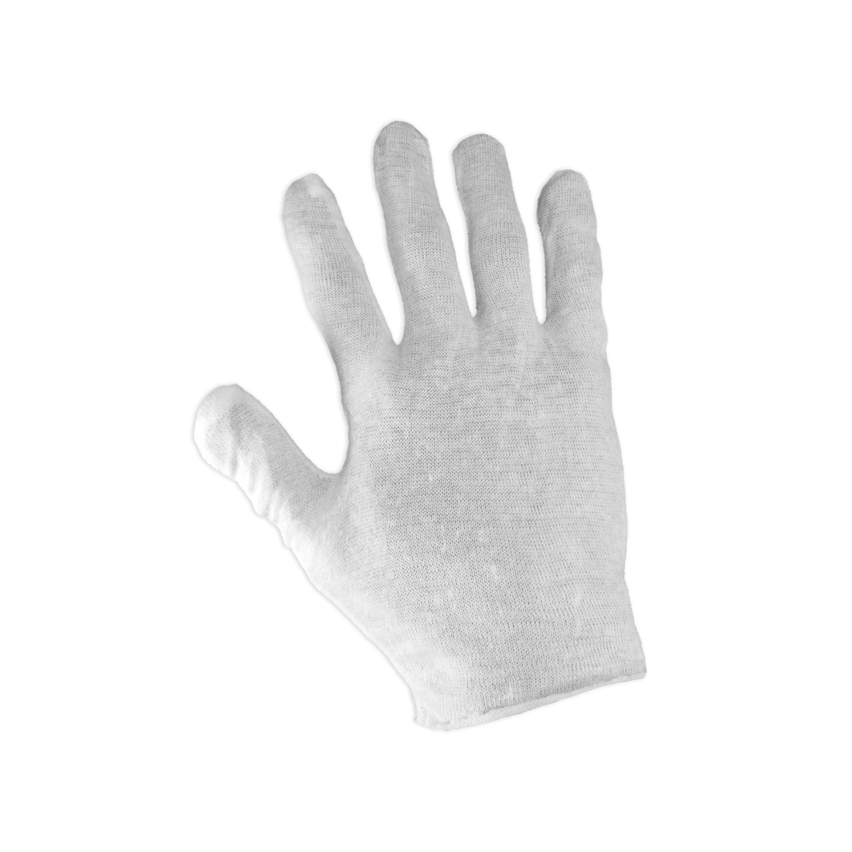 L100 Cotton Inspection Gloves - manufacturer detail 2; Case of 1200 pairs