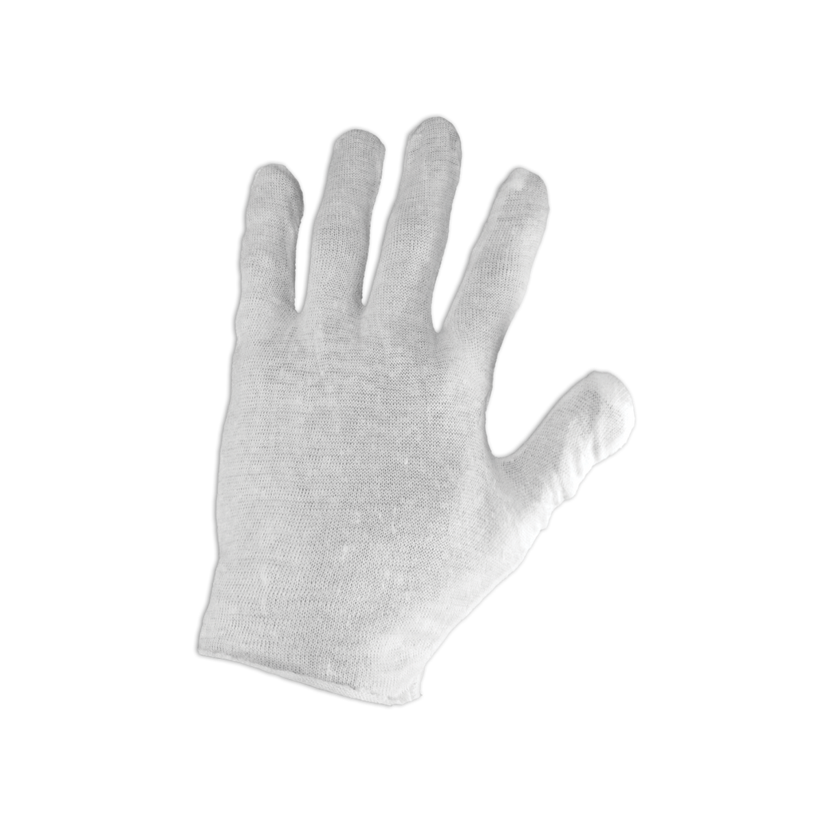 L100 Cotton Inspection Gloves - manufacturer detail 3; Case of 1200 pairs