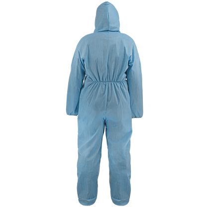 NW-COV850FR Self-Extinguishing Coveralls with Hood and Boots - manufacturer detail 2; Case of 25 coveralls