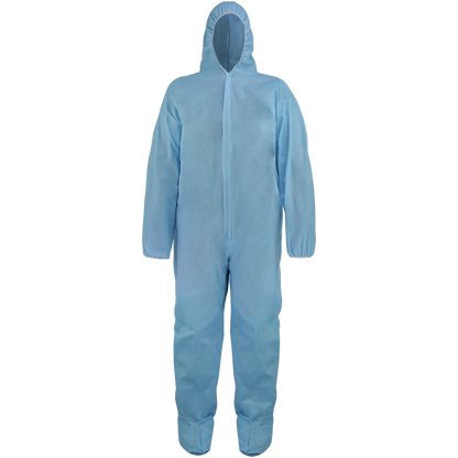 NW-COV850FR Self-Extinguishing Coveralls with Hood and Boots - original manufacturer photo; Case of 25 coveralls