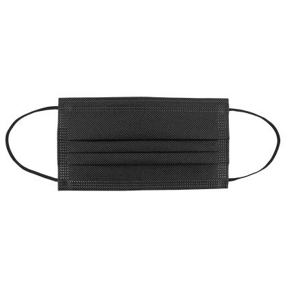 NW-M2 Black Disposable Face Masks - manufacturer detail 3; Case of 2000 masks