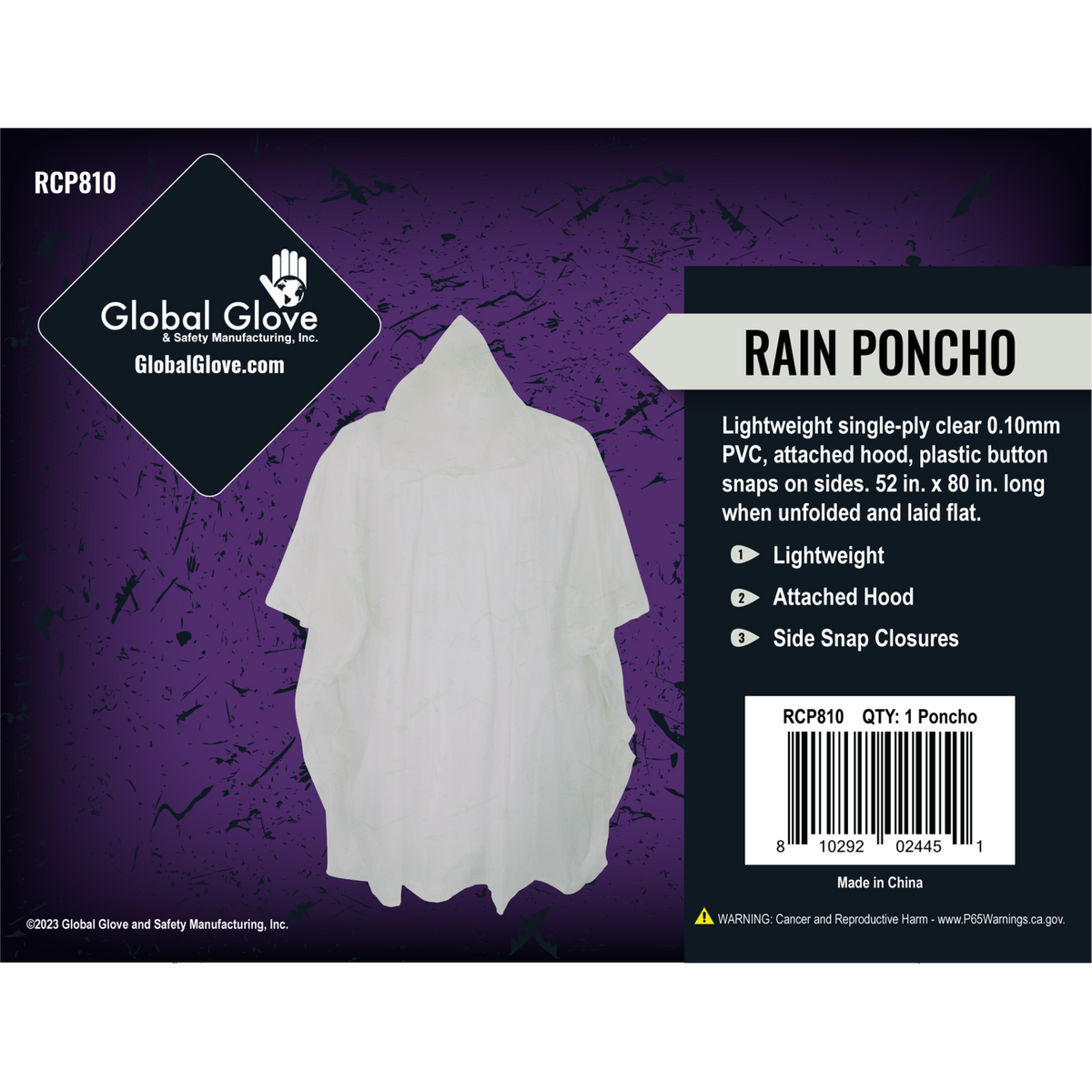 Global Glove RCP810 - manufacturer product view 2