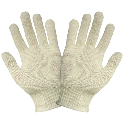 S13 13-Gauge Cotton/Polyester String Knit Gloves - S13 original manufacturer LR view; Case of 300 pairs