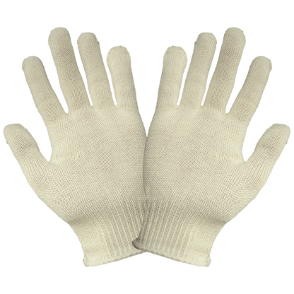 Global Glove S13 13-Gauge Cotton/Polyester String Knit Gloves – Sold by the Case (300 Pairs)