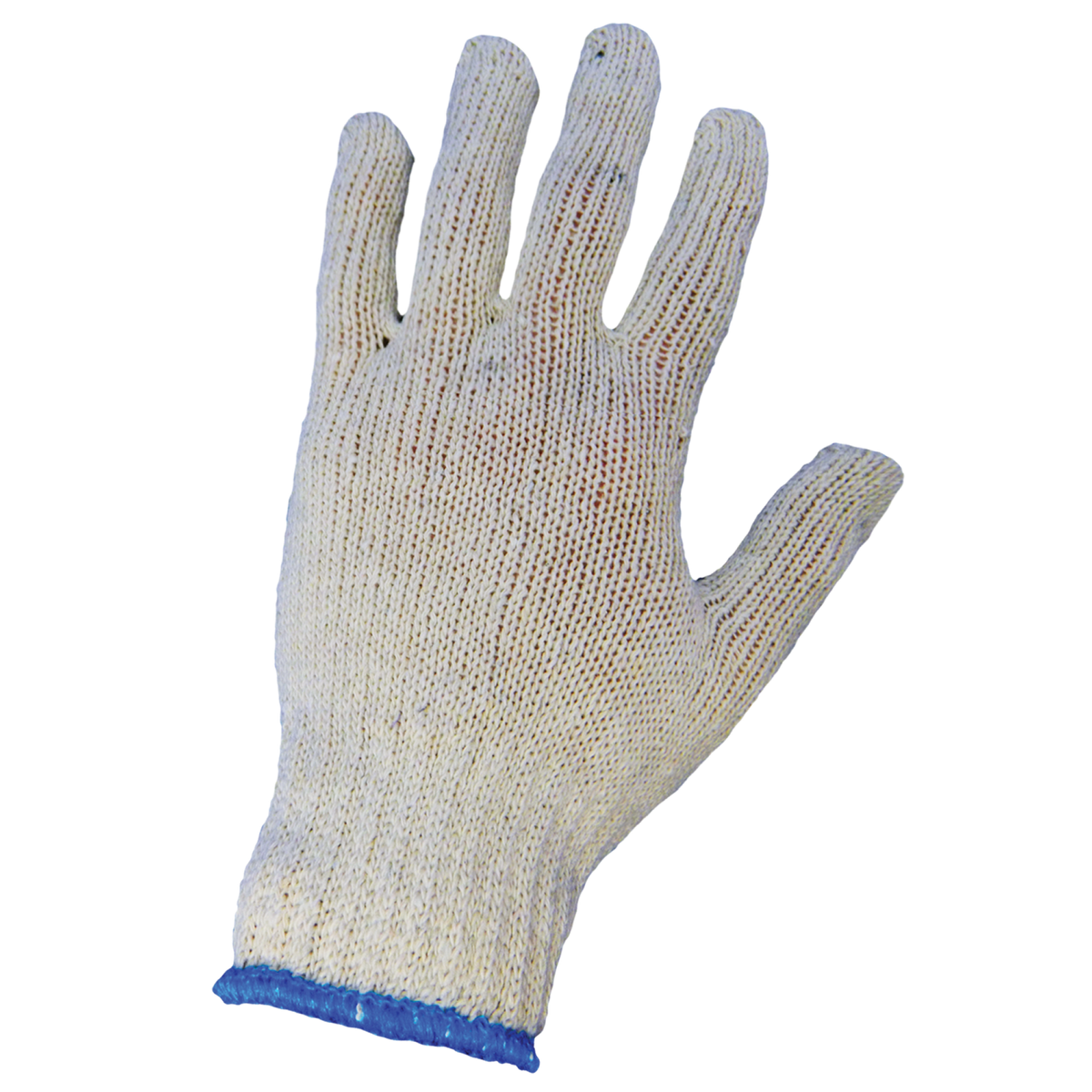 S55D1 One-Side PVC Dotted String Knit Gloves - S55D1 original manufacturer L view; Case of 300 pairs