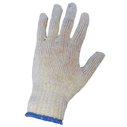 S55D1 One-Side PVC Dotted String Knit Gloves - S55D1 original manufacturer L view; Case of 300 pairs