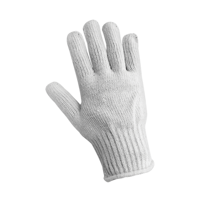 Global Glove S90BW Heavyweight White String Knit Gloves – Sold by the Case (300 Pairs) - view 2