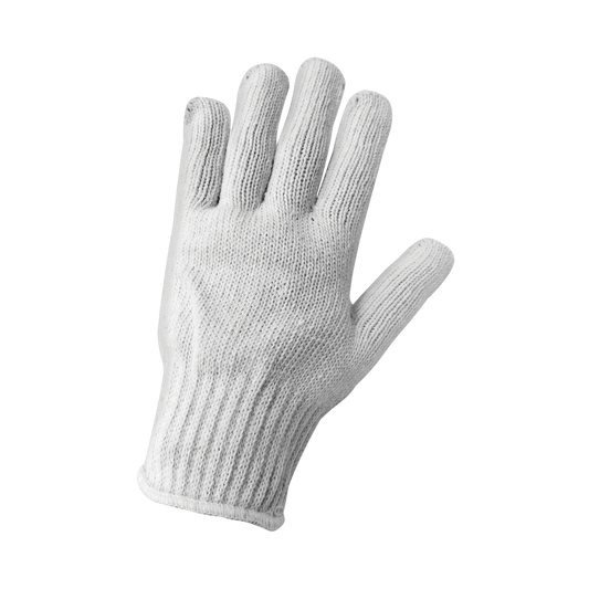 Global Glove S90BW Heavyweight White String Knit Gloves – Sold by the Case (300 Pairs)