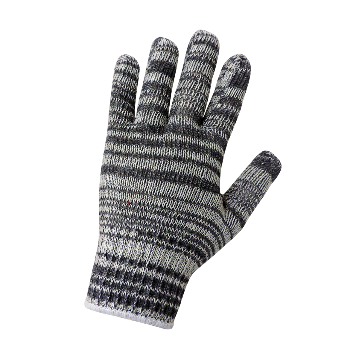 Global Glove S92K Gray/Black 7-Gauge String Knit Gloves – Sold by the Case (300 Pairs)