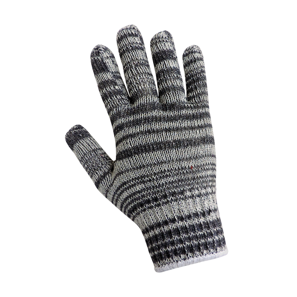 Global Glove S92K Gray/Black 7-Gauge String Knit Gloves – Sold by the Case (300 Pairs) - view 2