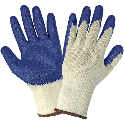 Global Glove S966 - manufacturer model photo - Natural with blue coating