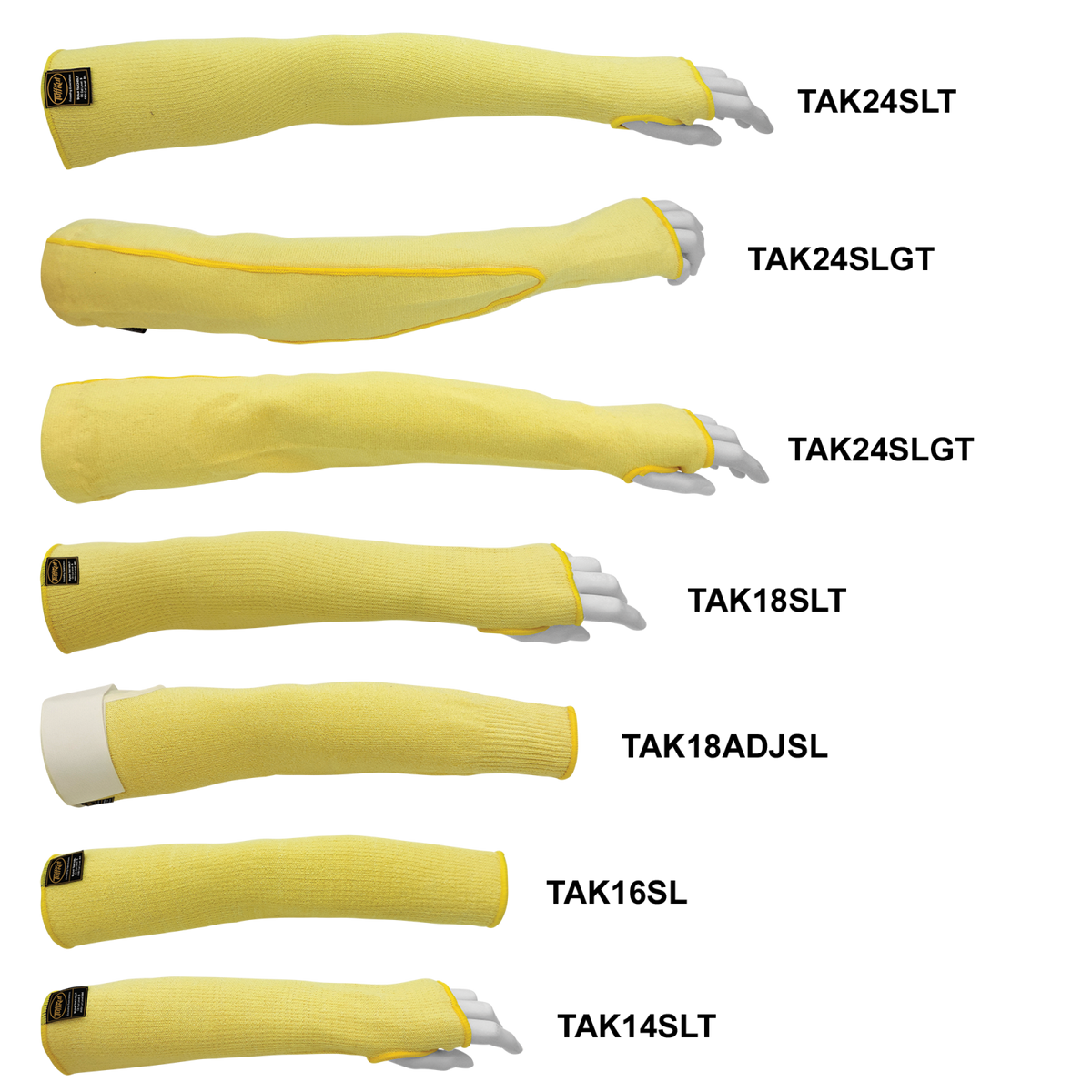 Global Glove GGS TAK24SLT 24 Inch Heavyweighttuffkut Sleeve