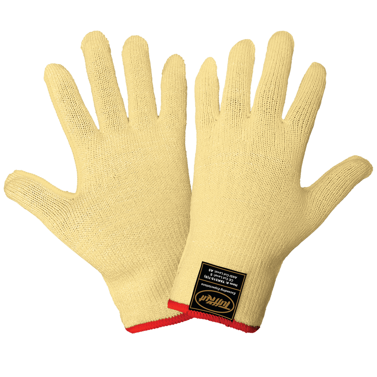 Global Glove TAK515 – Uncoated TuffKut Gloves – 10 Gauge – ANSI A5 - view 4
