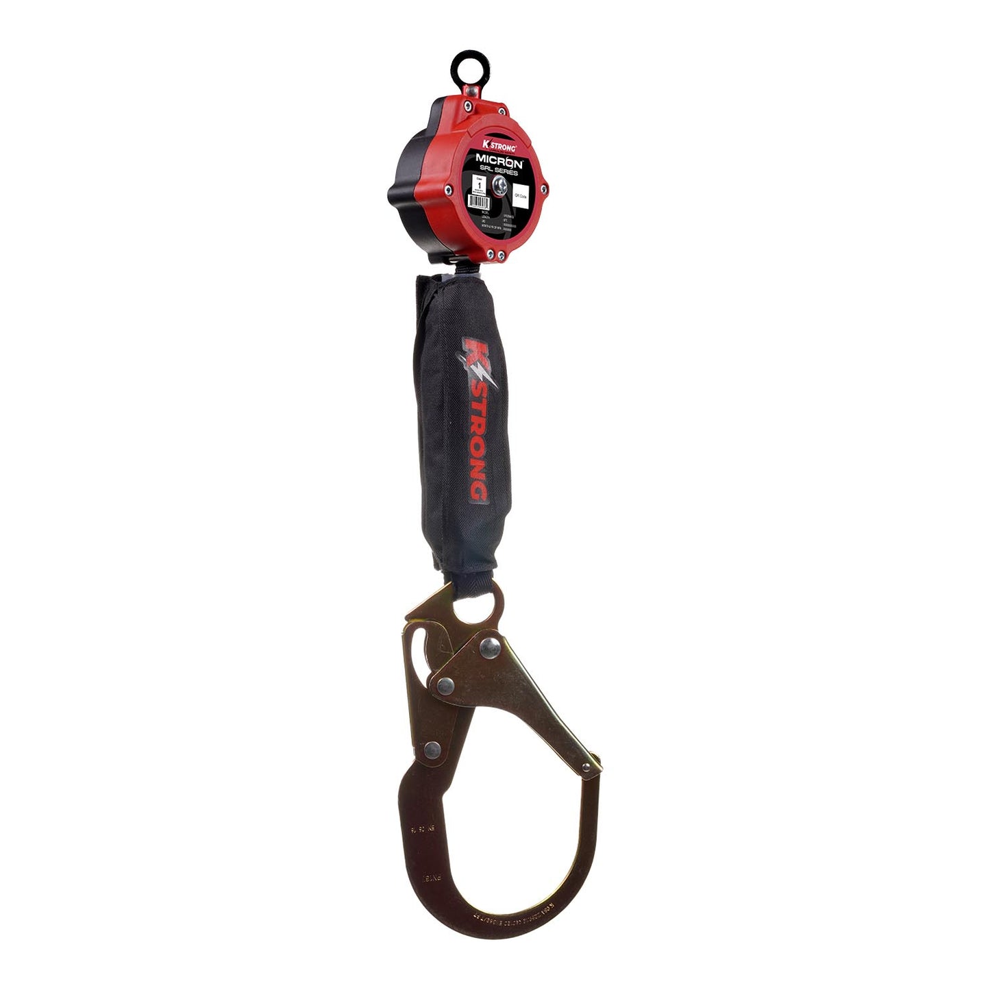 KStrong® Micron™ 6 ft. SRL with Rebar Hook (ANSI) – Installation Carabiner Included