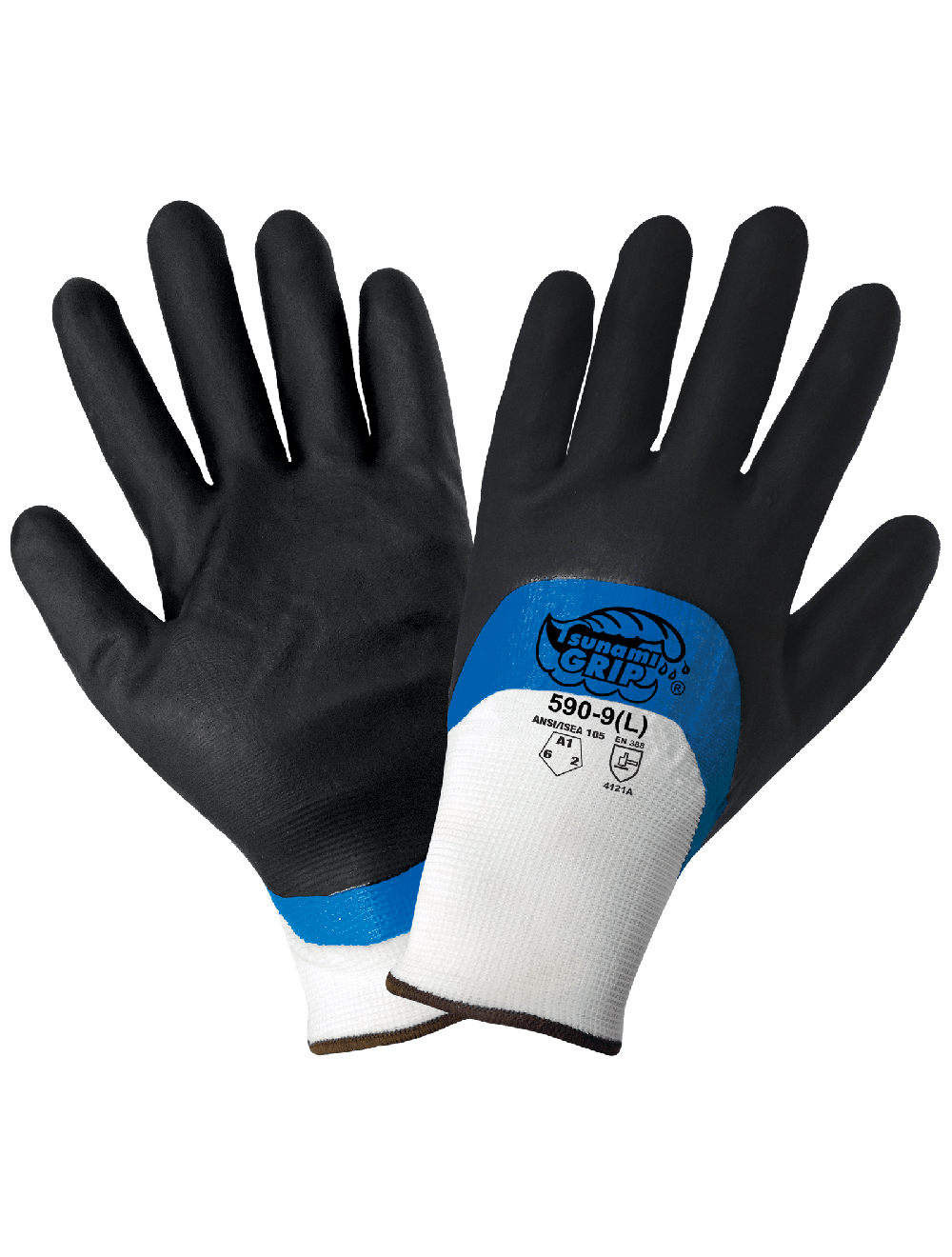 Tsunami Grip® - 590 - Gloves - cut level A1 - tan