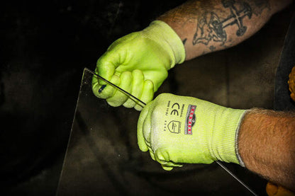 Radians RWG531 Radwear® Silver Series™ Cut Protection Level A2 High Visibility Grip Glove