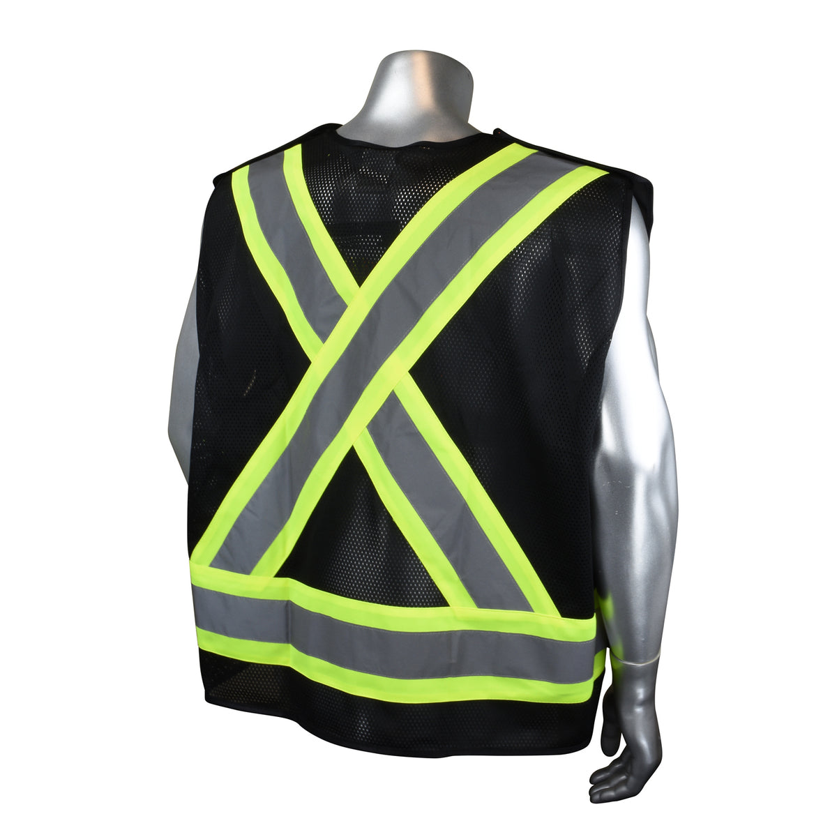 Radians SV020X-1 - Heavy Duty 7-Pocket Tear Away Cruiser Vest X-Back - additional view