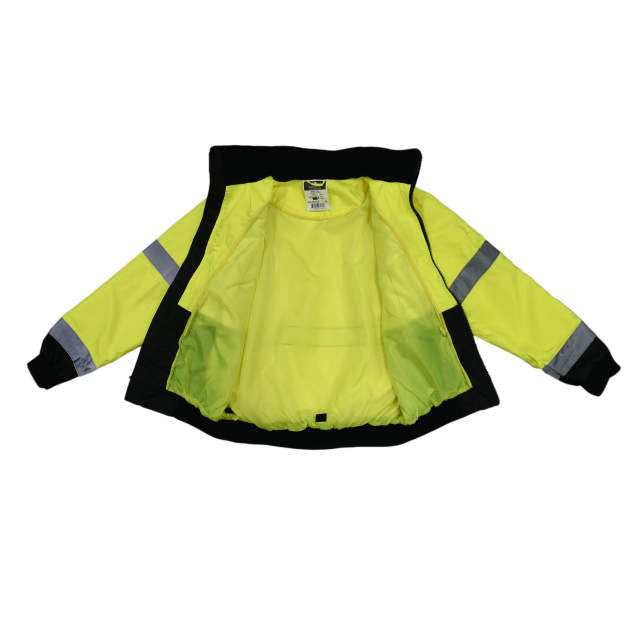 Radians SJ110B Class 3 Two-in-One High Visibility Bomber Safety Jacket