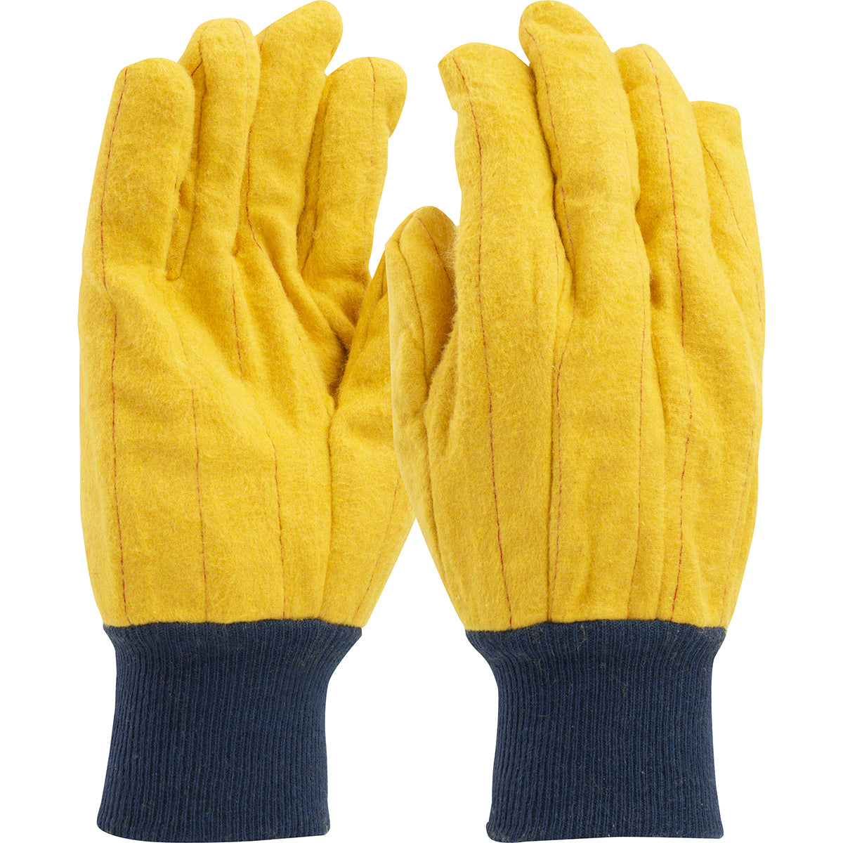 PIP FM18KWK – Regular Grade Chore Glove with Double Layer Palm, Single Layer Back and Nap-Out Finish - Knit Wrist