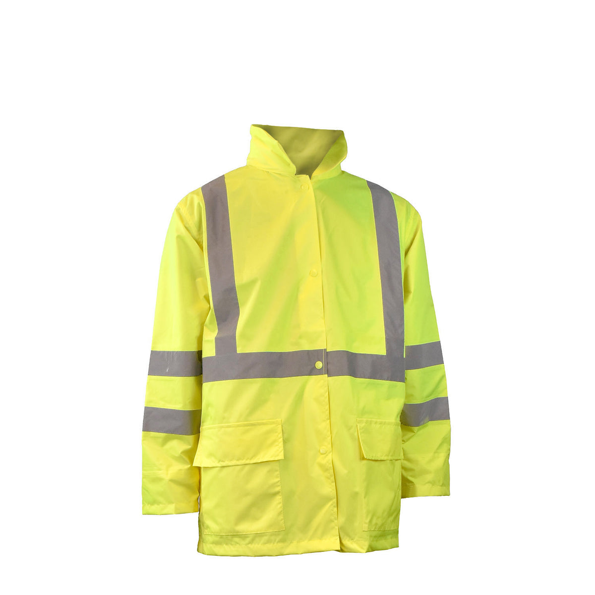 Radians RW10-3S1Y - Lightweight Rain Jacket - Hi-Vis Green