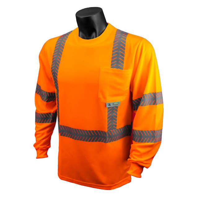 Radians ST24-3 Class 3 High Visibility Safety T-Shirt with Rad-Shade® UV Protection