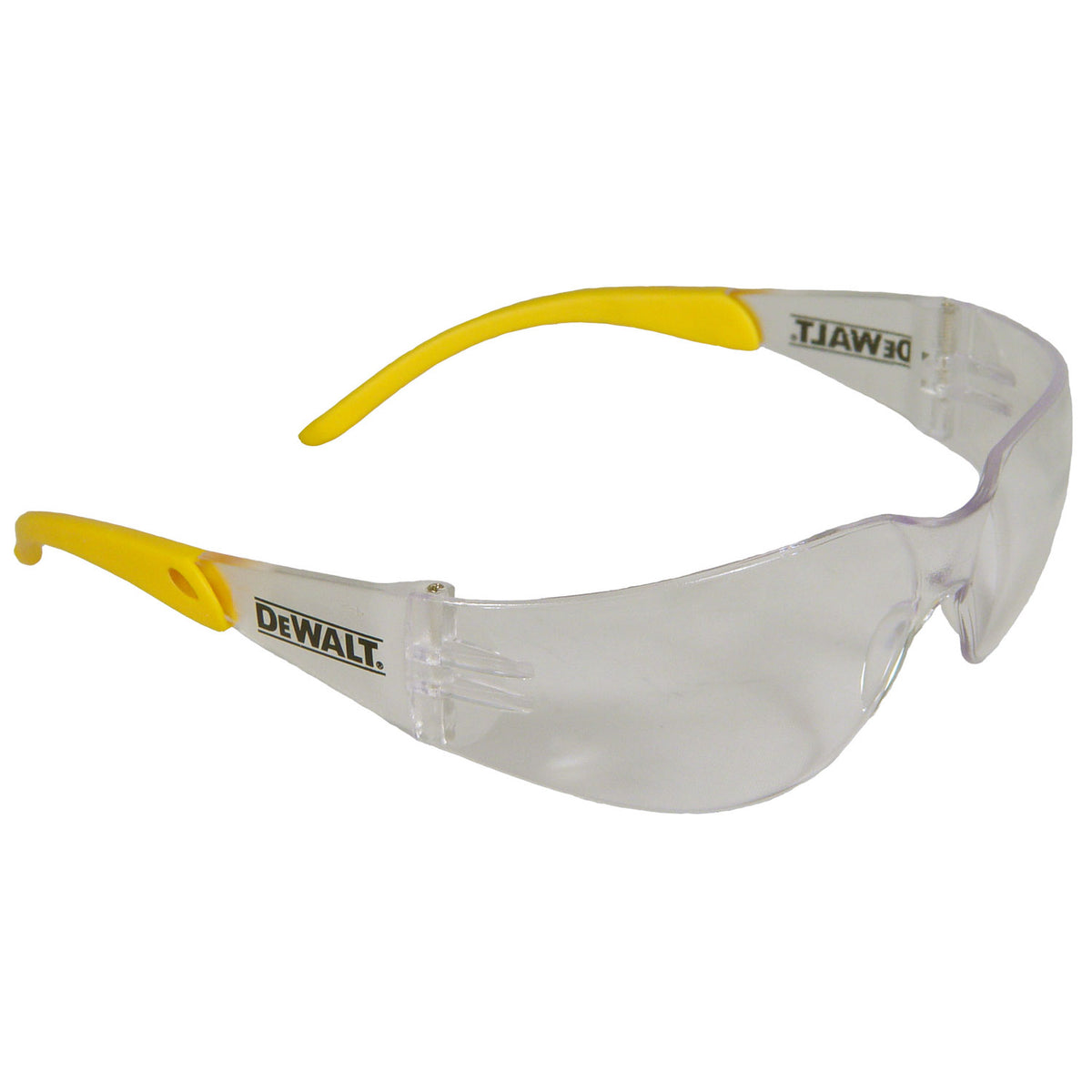 DEWALT DPG54 - Protector™ Protective Eyewear - Clear/Yellow Frame - Clear Lens - I/O / Yellow / I/O