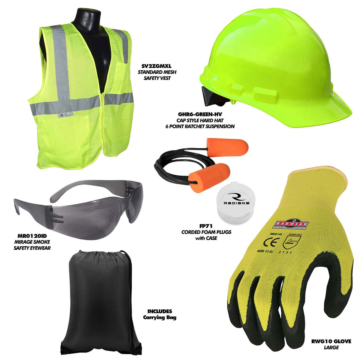 Radians RNHKHV-D - Deluxe HV Starter Kit -