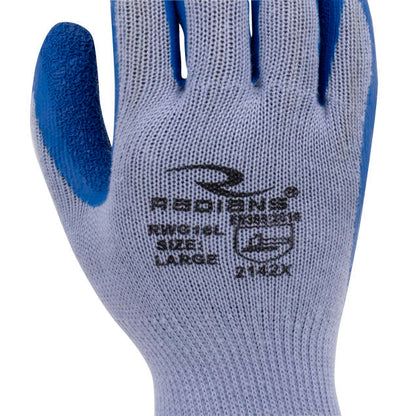 Radians RWG16 Crinkle Latex Palm Coated Glove