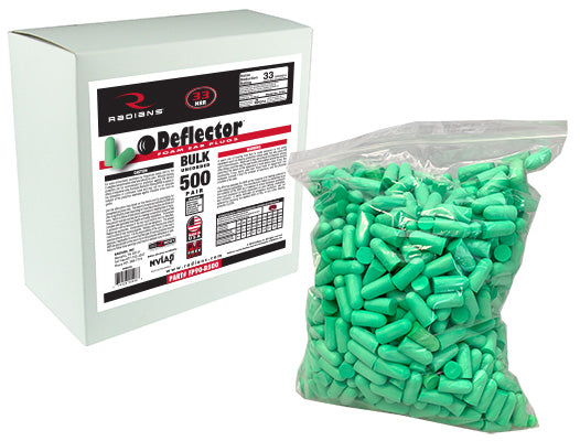 Radians FP90-B500 - Deflector® Foam Uncorded Earplug Dispenser Refill - 500 Pair - additional view