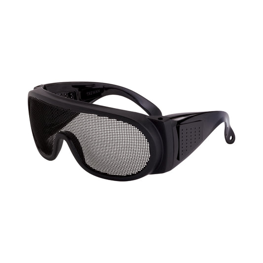 Crossfire WIREMESH - Wire Mesh Over the Glass Safety Eyewear - Black / Wire Mesh