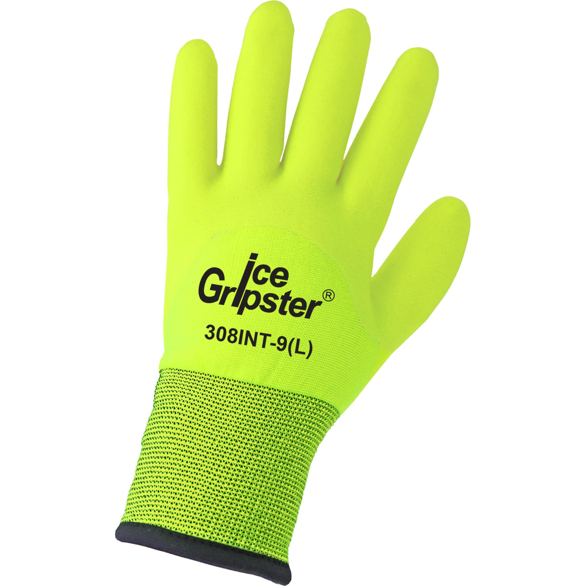 Global Glove Ice 308INT Hi-Vis Insulated PVC Cut Resistant Gloves - Three-Quarter Coated, ANSI A2 - view 12