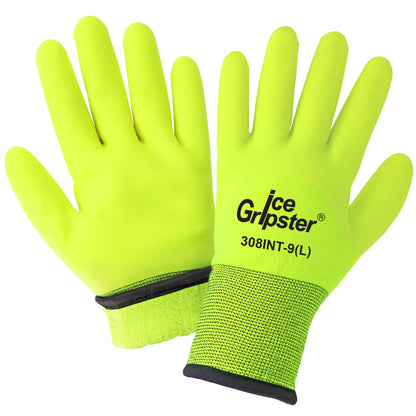 Global Glove Ice 308INT Hi-Vis Insulated PVC Cut Resistant Gloves - Three-Quarter Coated, ANSI A2 - view 15