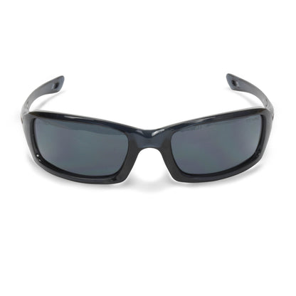 Crossfire M6A - Premium Safety Eyewear - Crystal Black Frame - Smoke Lens - additional view