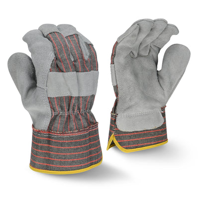Radians RWG3103 - Economy Shoulder Gray Split Cowhide Leather Glove - Gray