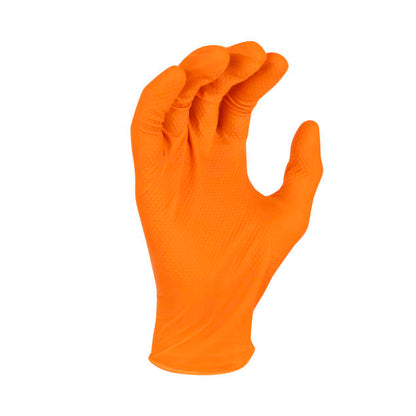 Radians RWG9606 6 Mil Nitrile Diamond Grip Disposable Industrial Grade Glove