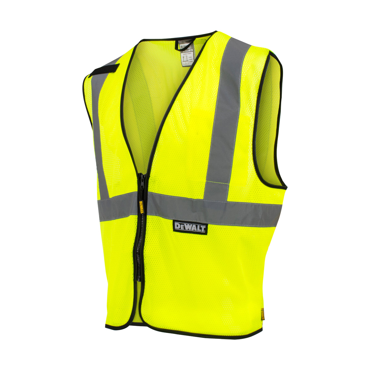 DEWALT DSV220 - Class 2 Economy Mesh Vest - Hi-Vis Green
