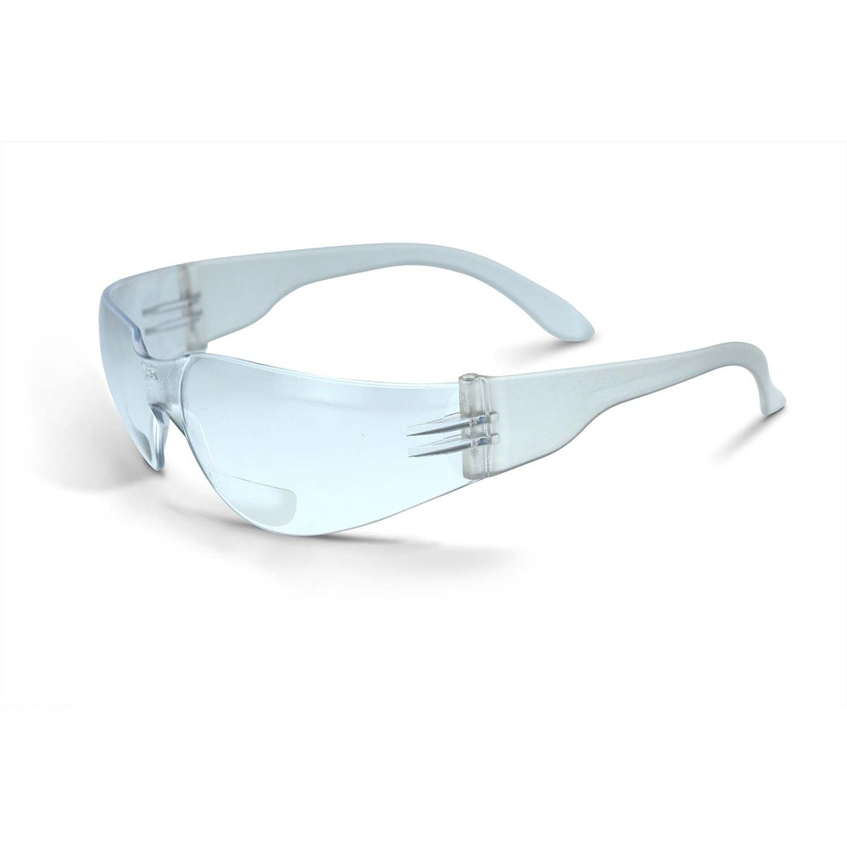 Radians MR-MAG - Mirage™ MRB Magnifier Safety Eyewear - Clear Frame - Clear Lens - 1.5 Diopter - Clear / Clear
