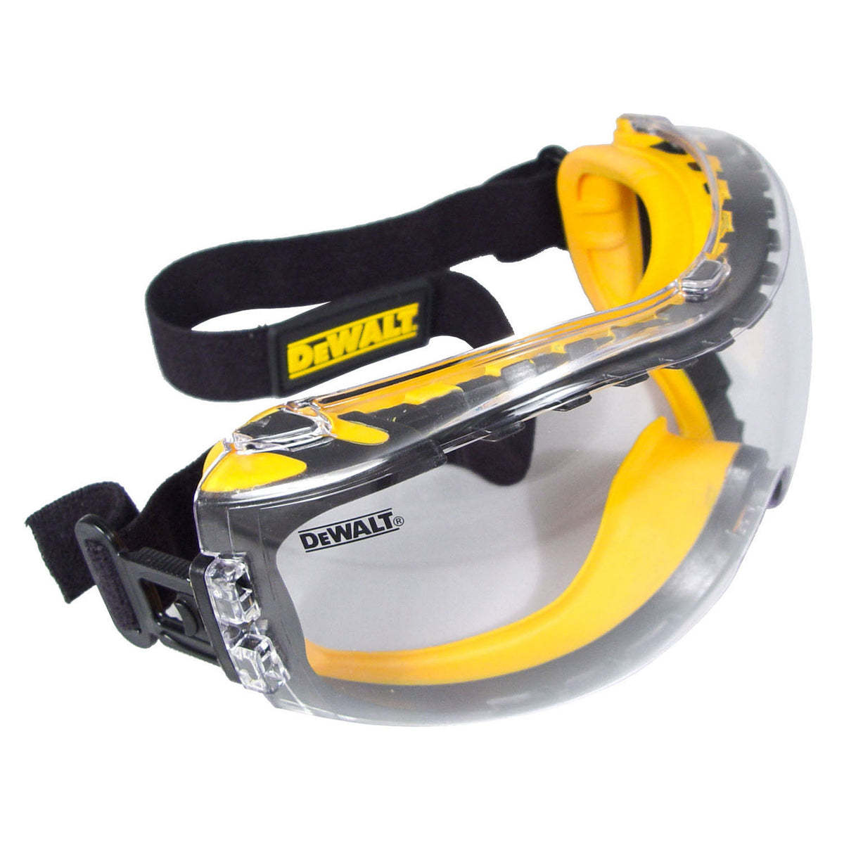 DEWALT DPG82 - Concealer™ Safety Goggle - Black / Yellow / Clear AF