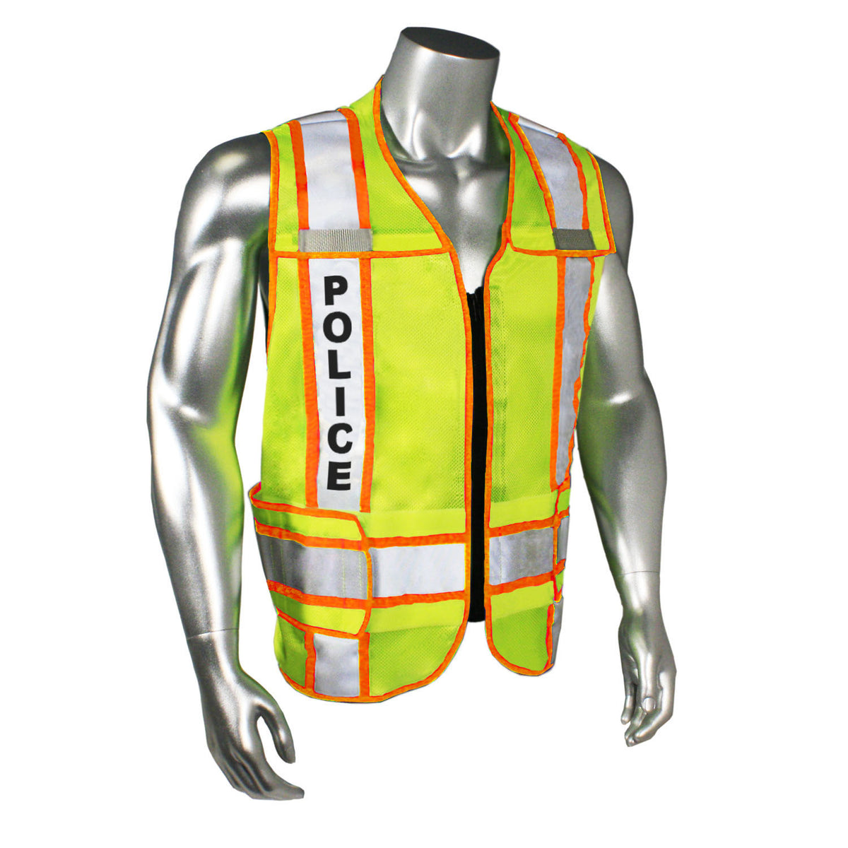 Radwear USA LHV-207-3G - Safety Vest - Police - Hi-Vis Green