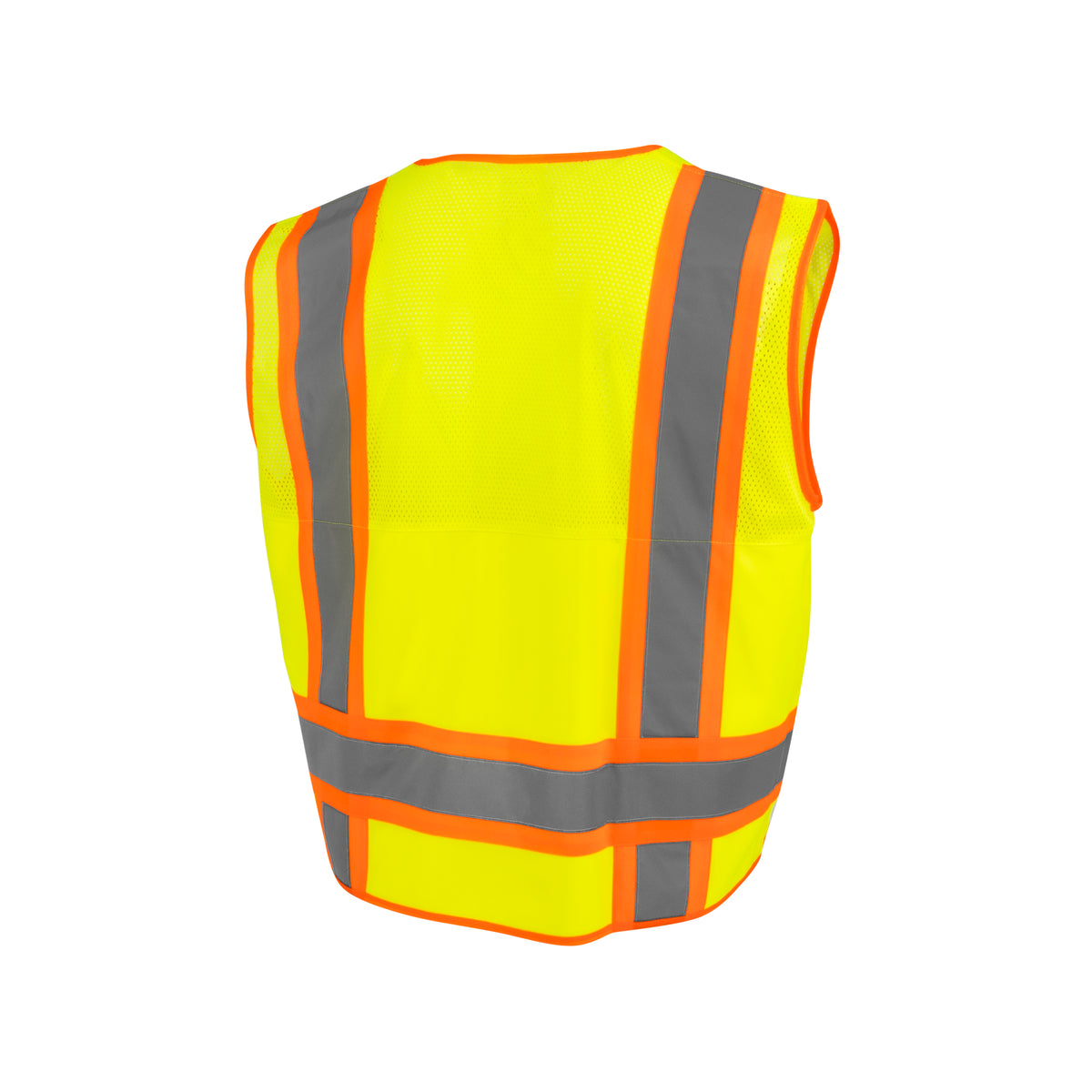 Radians SV69-2 - Two Tone Type R Class 2 Mesh/Solid Surveyor Vest with Plan/Tablet Pocket - additional view