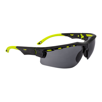 Radians TXE - THRAXUS Elite™ Safety Eyewear - Hi-Vis Features / Smoke