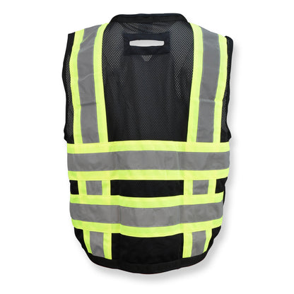 Radians SV59-1ZBM - SV59-1 Type O Class 1 Heavy Duty Surveyor Safety Vest with Zipper - additional view