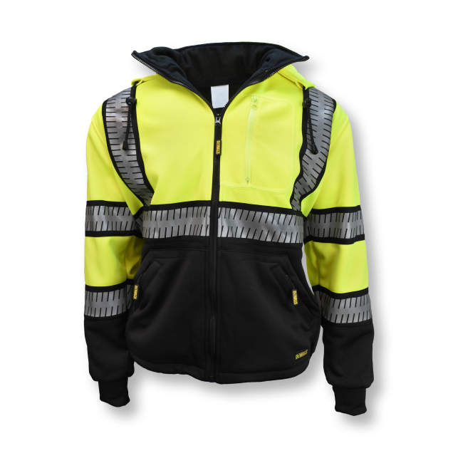 DEWALT DSJ32-3 Deluxe Zip Front Class 3 Hoodie