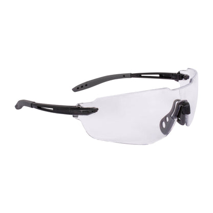 Radians APH1 - Aphelion™ Performance Safety Glass - Amber Lens - Black / Clear